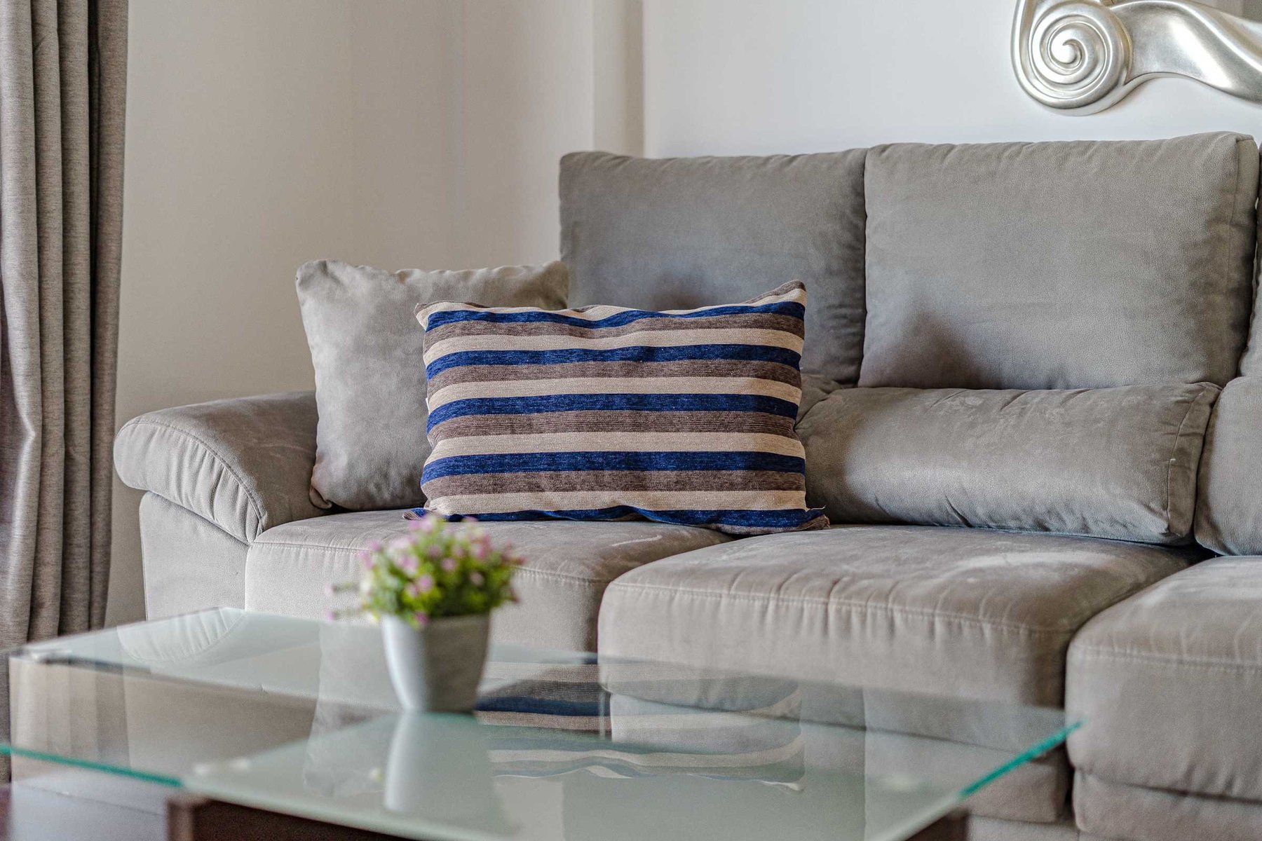 Living Room with Dining & Sitting Areas