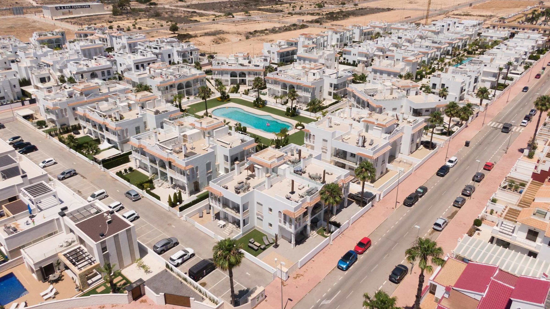 Complex Aerial View