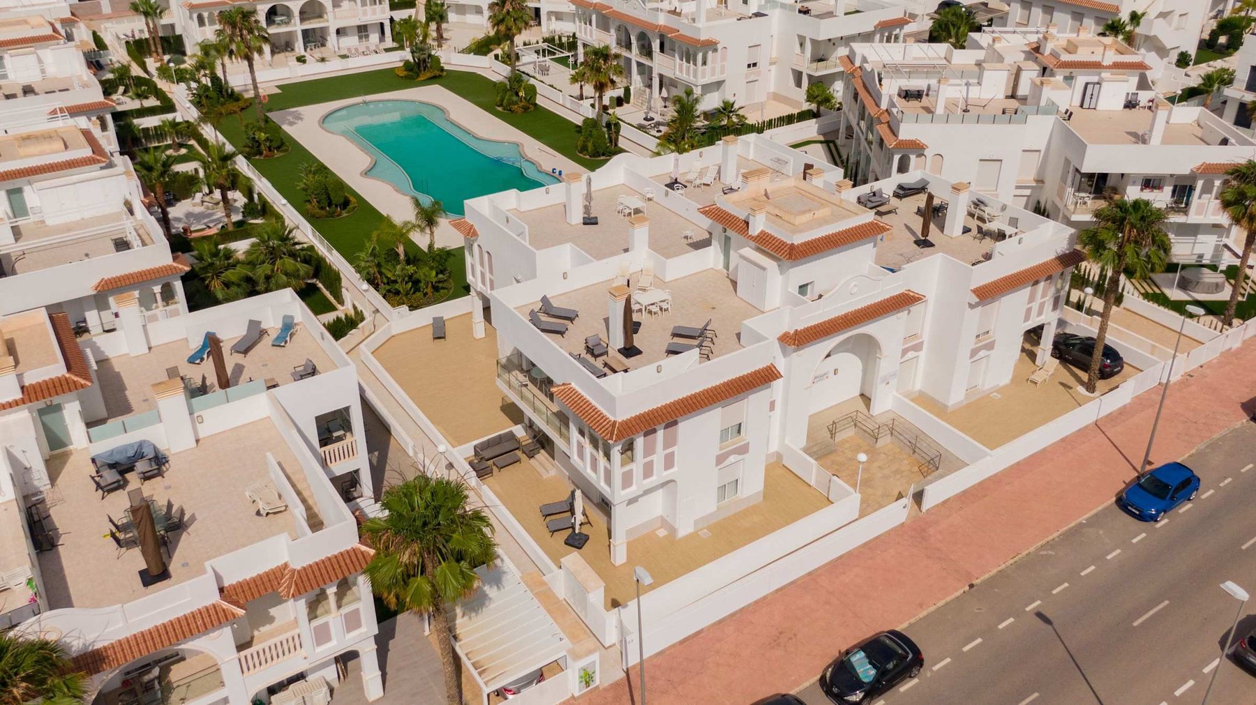 Complex Aerial View