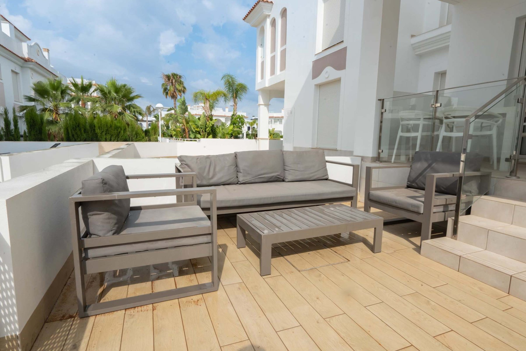 Patio with Seating Area