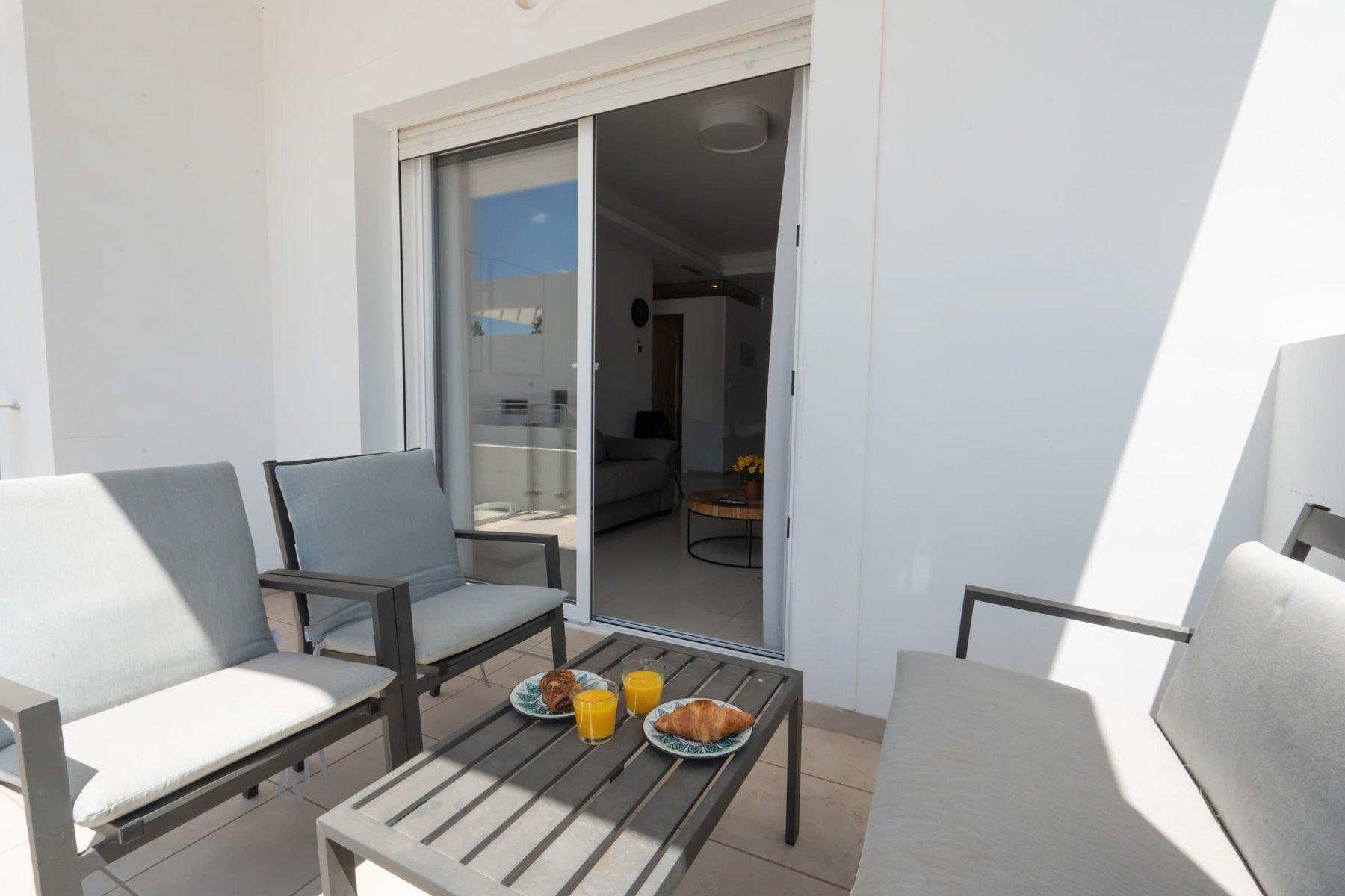 Patio with Table and Sitting area