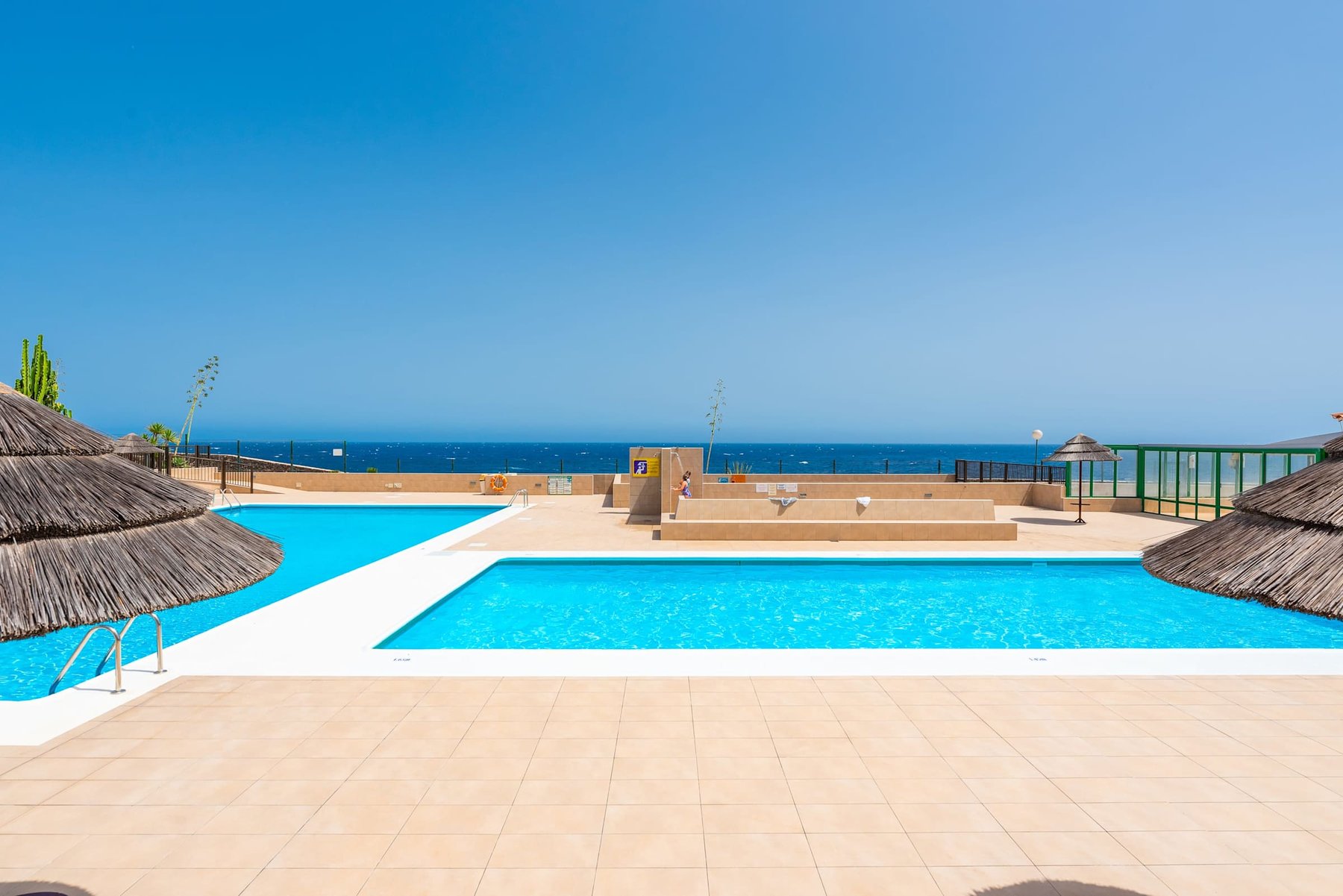 Year-Round Pool Area with Ocean 