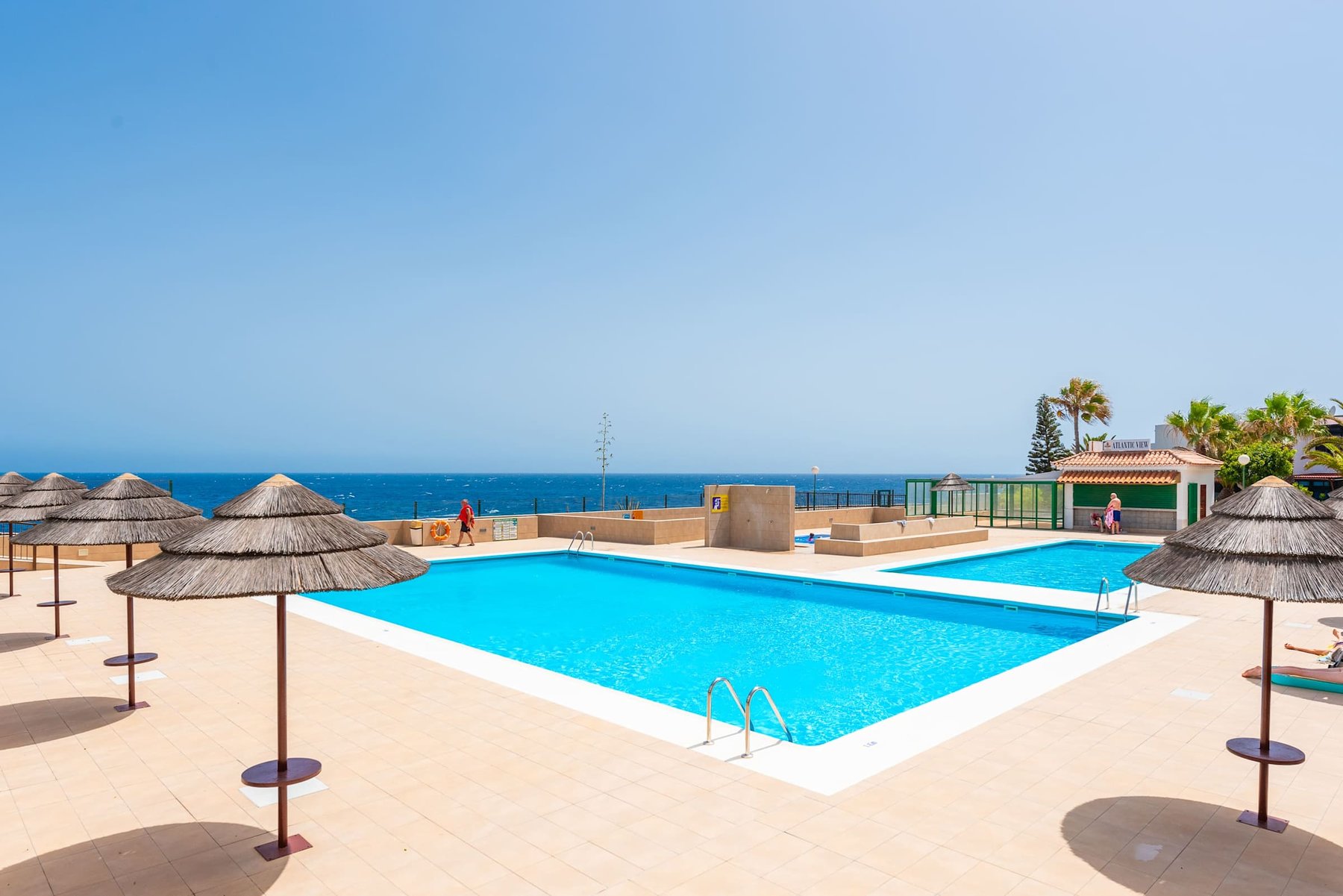 Year-Round Pool Area with Ocean 