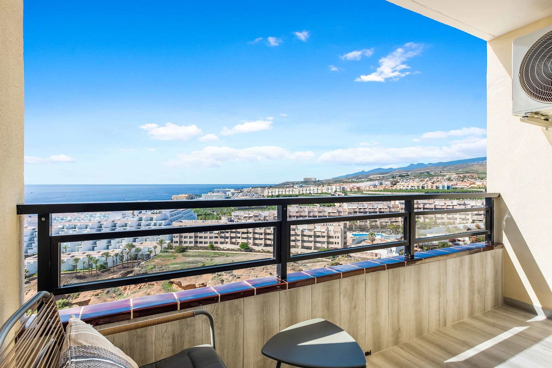 Terrace with Ocean View & Seating Area