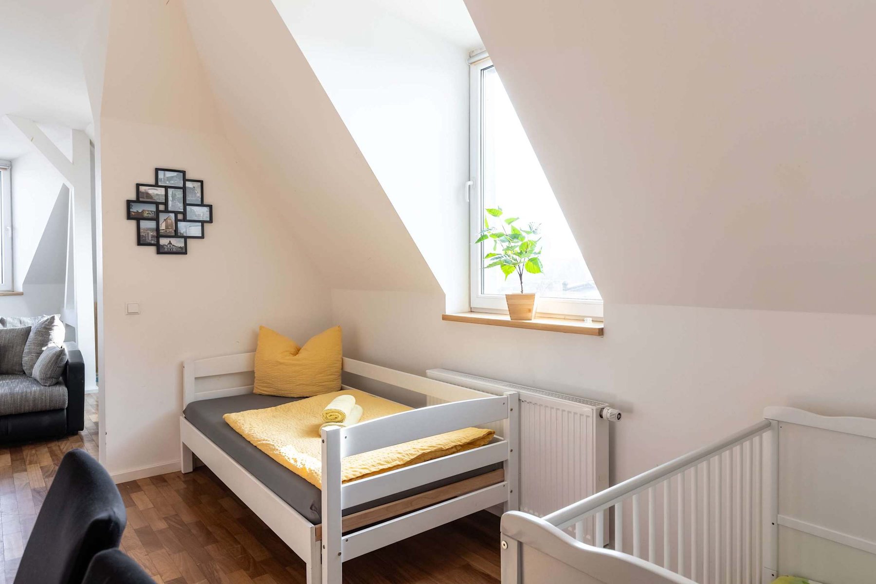 Living Area with Sofa-Bed