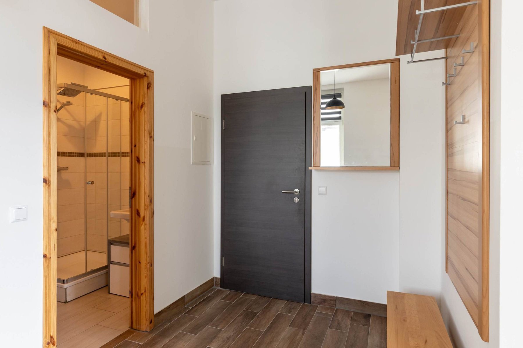 Hallway & Bathroom