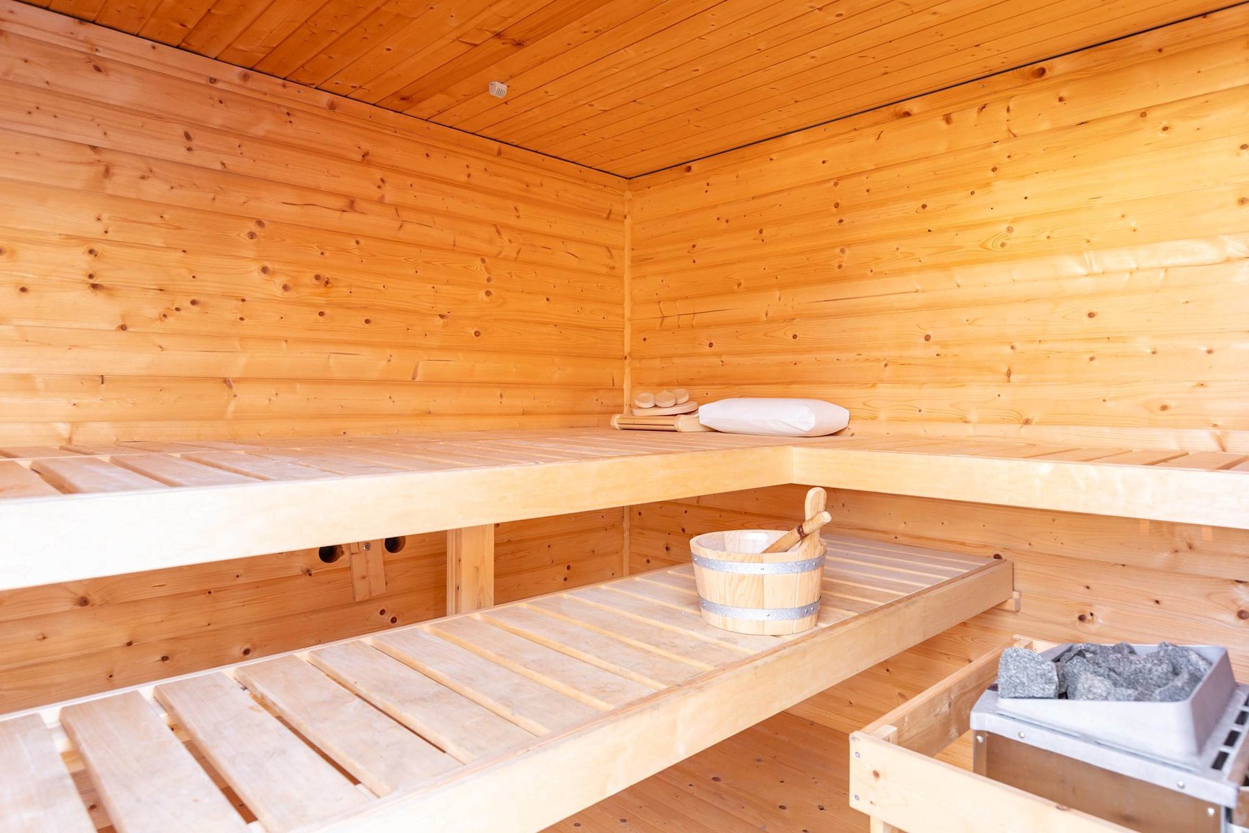 On-Site Sauna • Book 24h in Advance to Relax & Recharge After a Day Out
