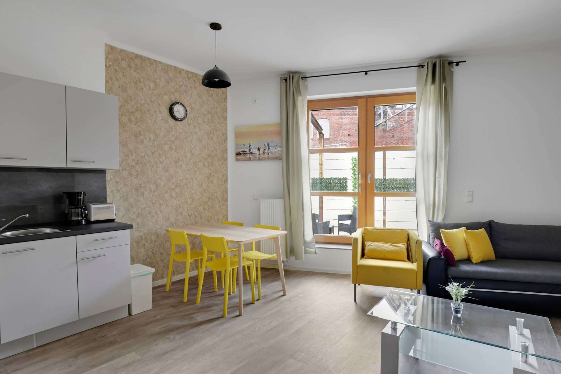 Dining for Four | Natural Light & Garden Views at Every Meal