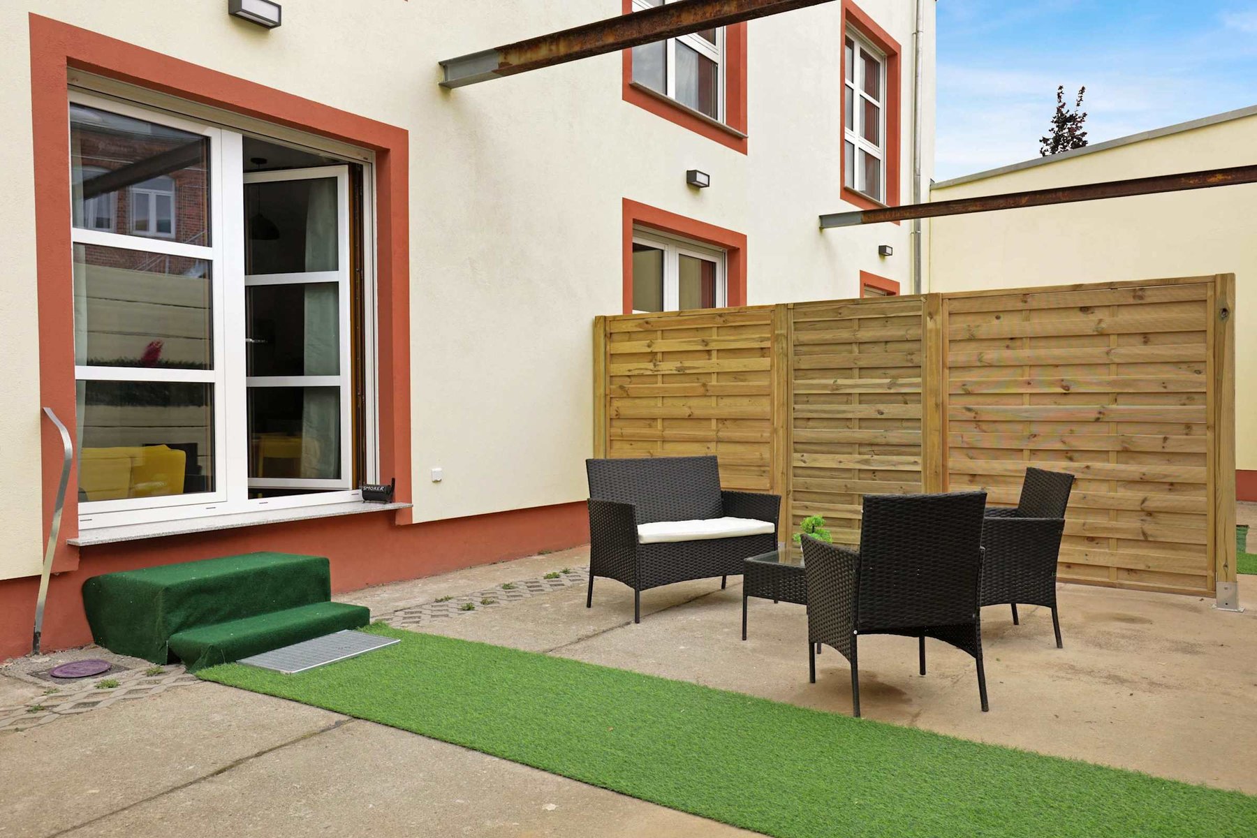 Outdoor Escape | Private Patio with Direct Indoor Access