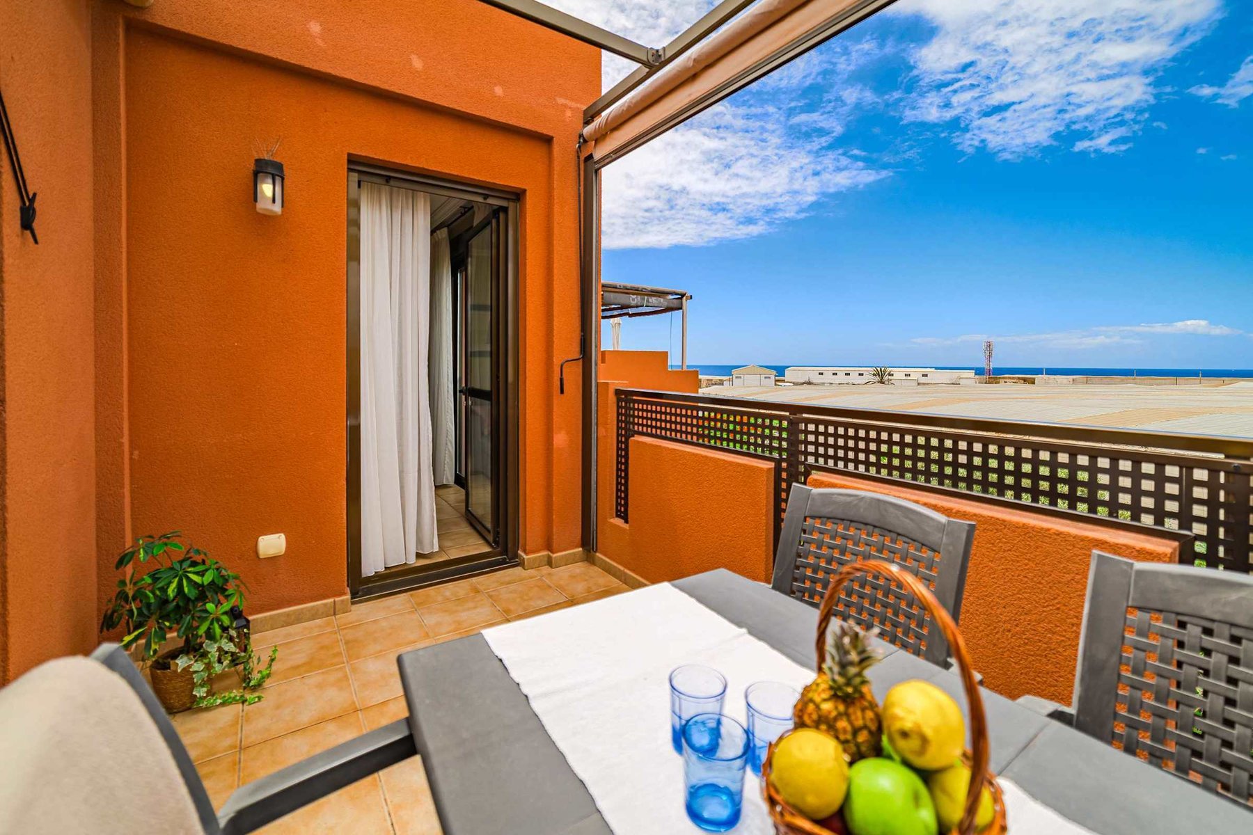 Terrace Dining with Blue Horizon & Teide Views – Morning Coffee or Sunset Dinner, Your Choice