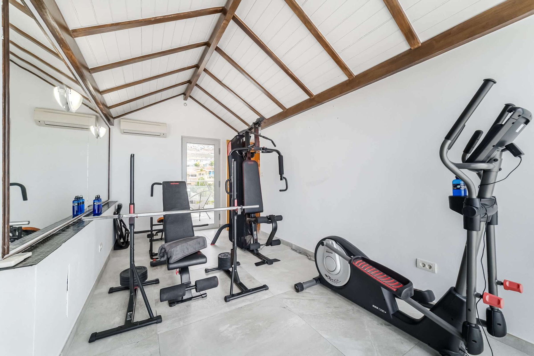 Fully Equipped Private Gym - Stay Fit with a View in Your Own Air-Conditioned Fitness Space