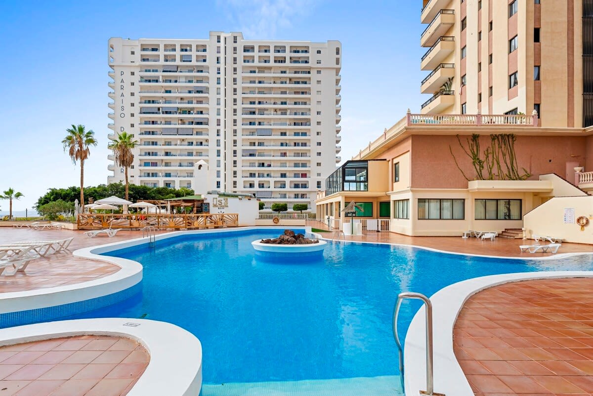 Year-Round Outdoor Pool with a Pool Bar