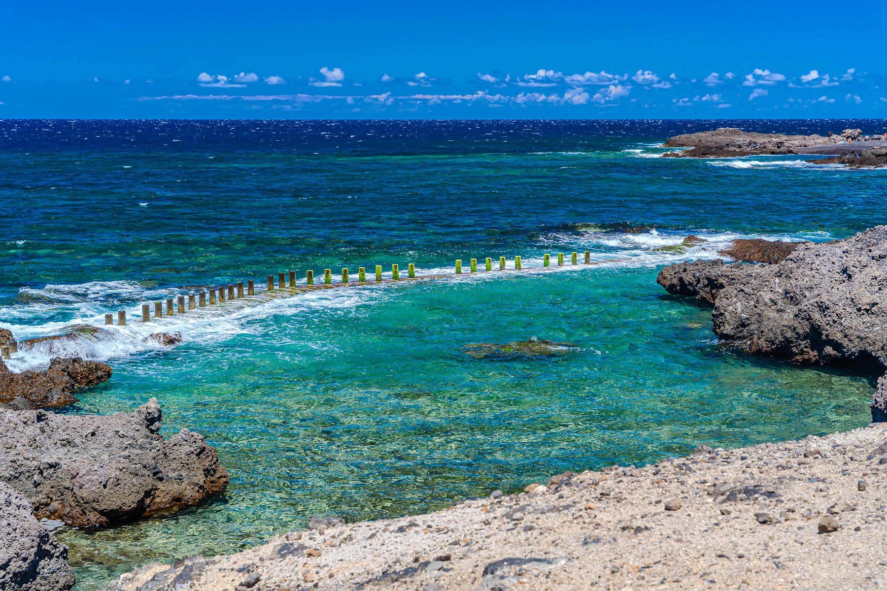 Natural Tide Pools - discover Lava-formed Tide Pools for a Refreshing Swim or Unique Snorkelling Experience