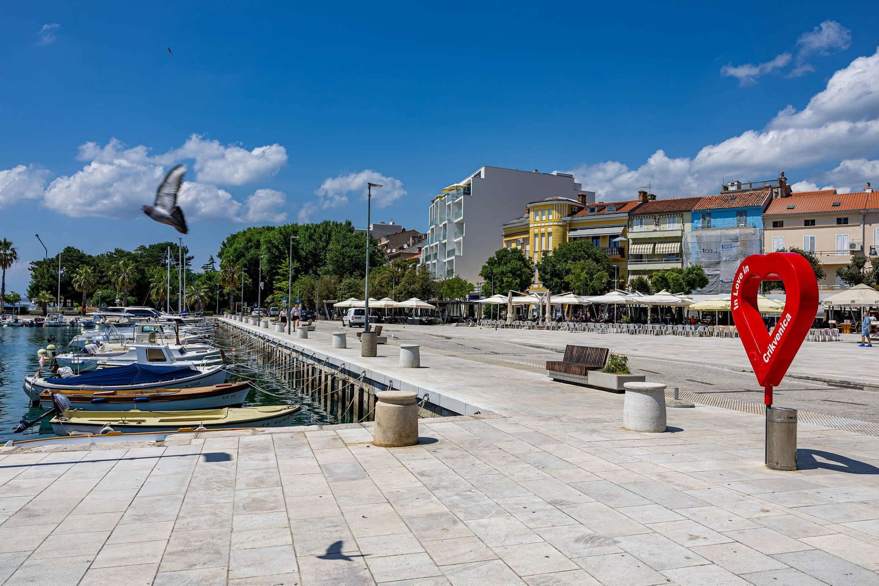 Crikvenica Promenade & Harbour