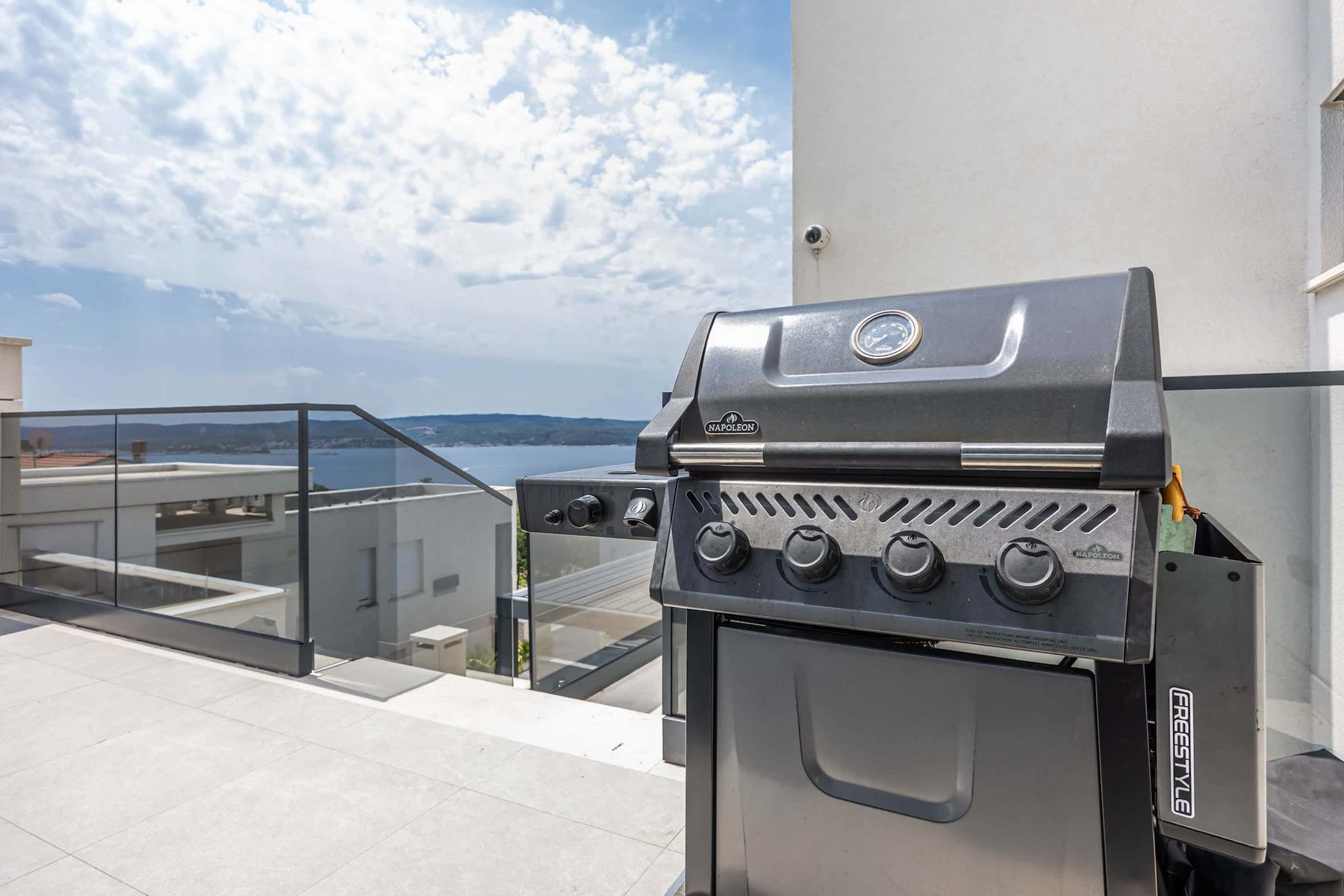 Napoleon BBQ Grill with Sea View