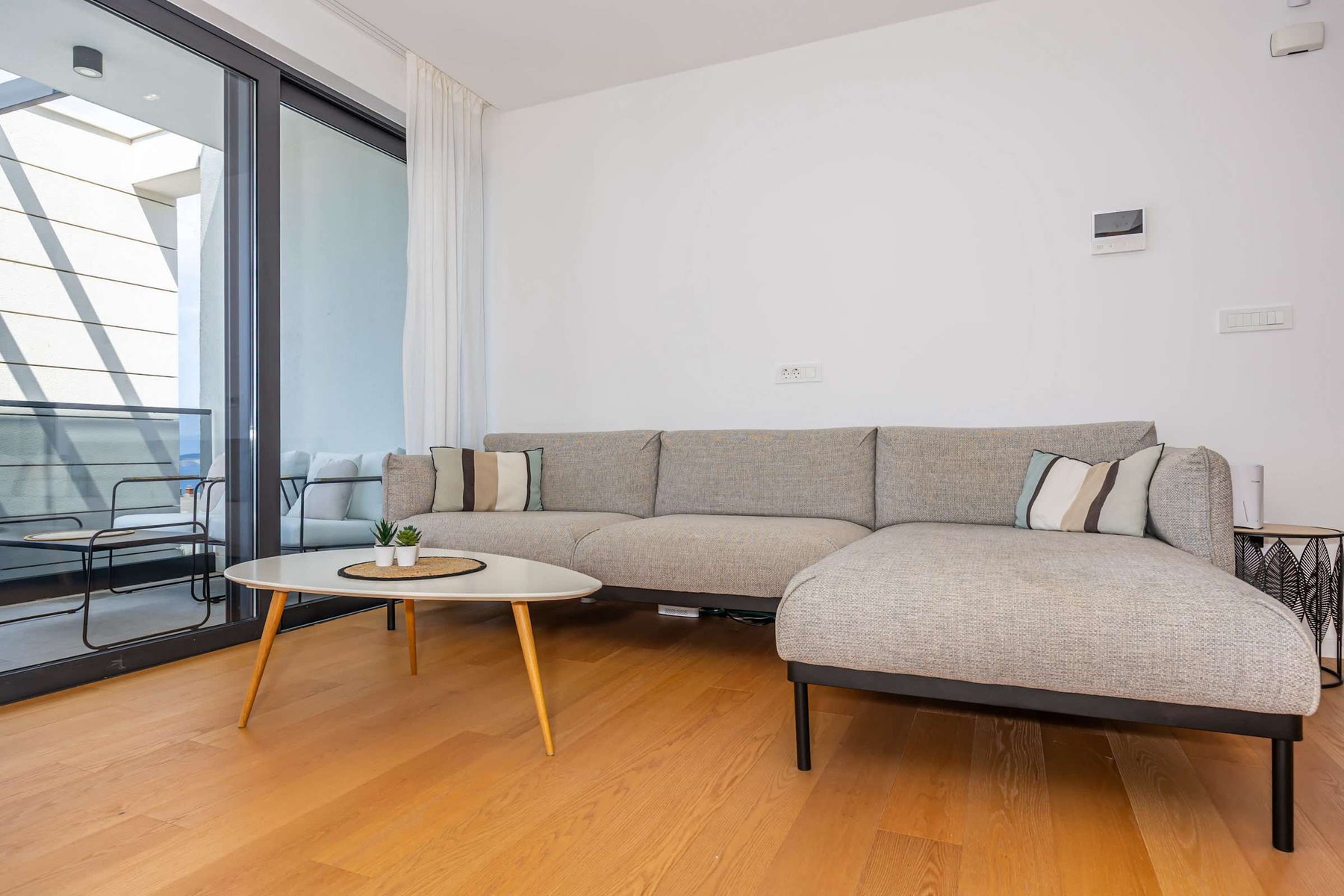 Living Room with Sectional Sofa