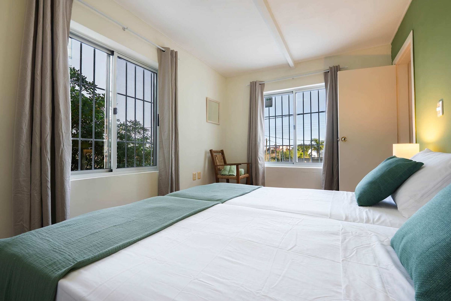 Bedroom 4 with Barred Window