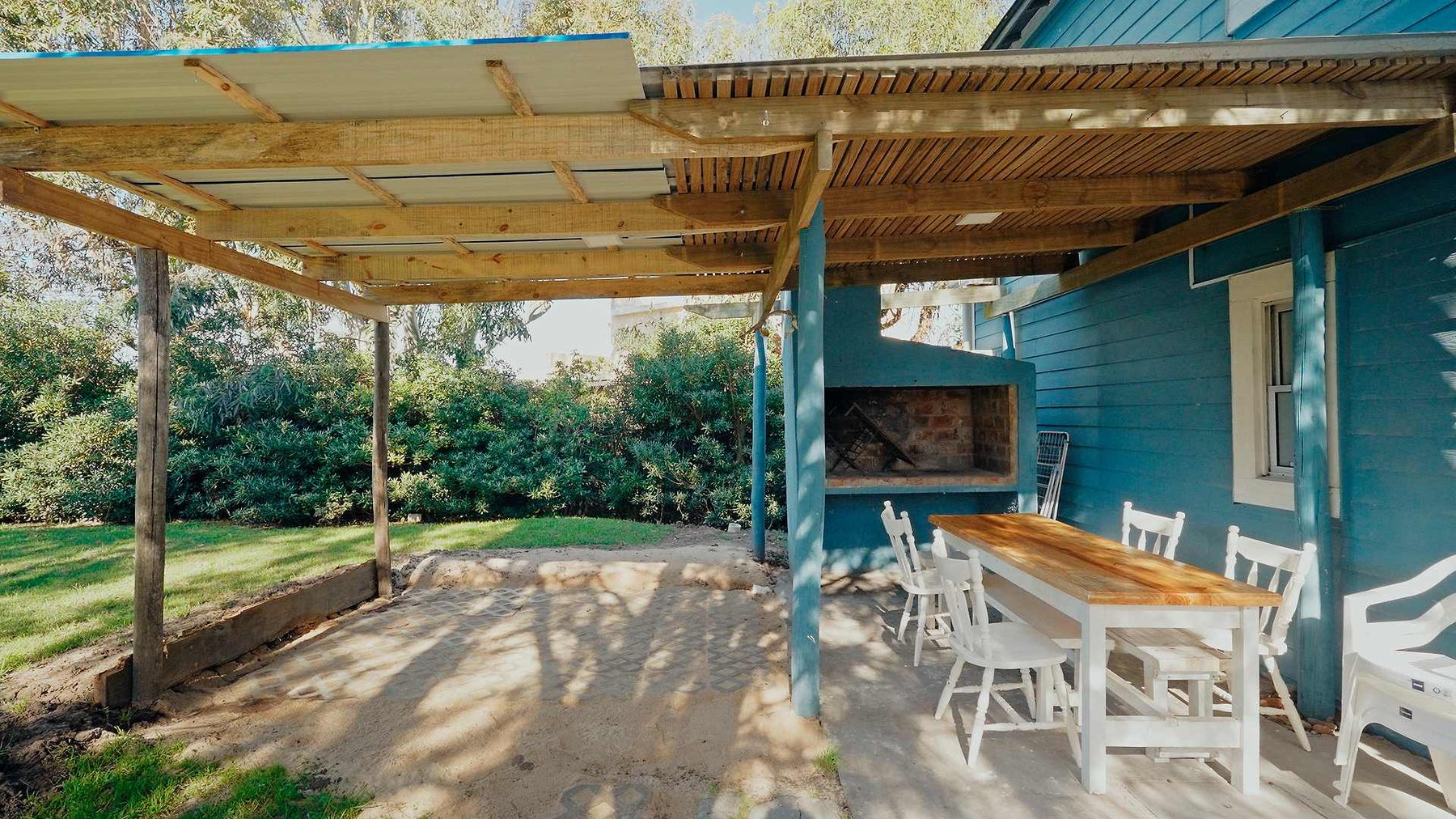 Covered Terrace with Dining Area