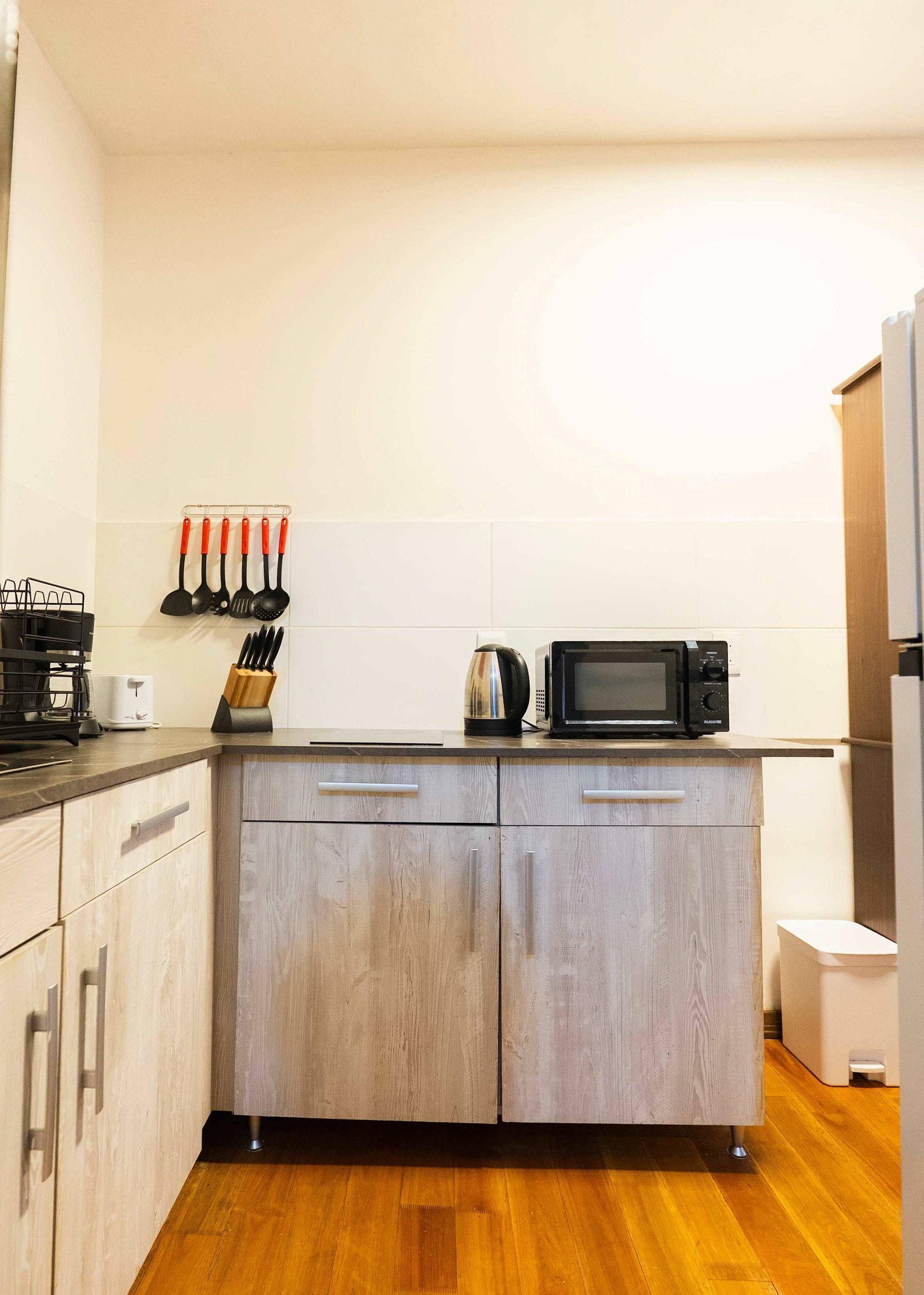 Kitchen Corner with Microwave